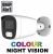 8MP White Light CCTV Camera with 25M Night Vision